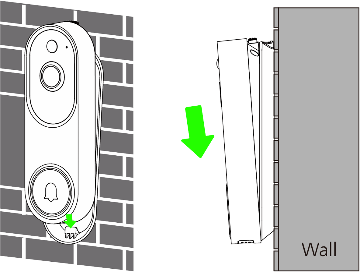 Step 3 – Attach Doorbell